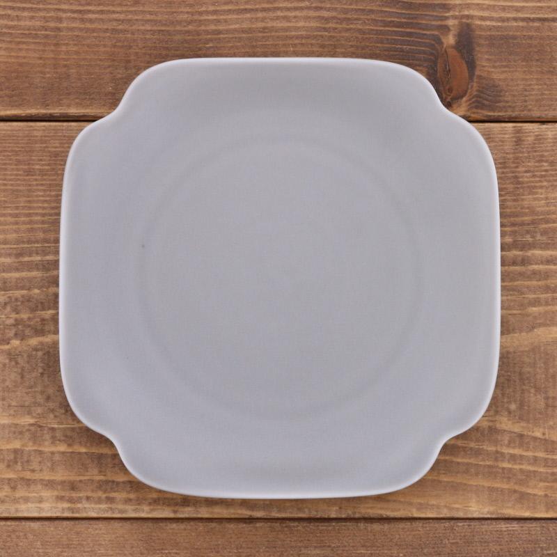 取皿 16 5cm Meimei 隅入 薄灰 グレーマット 中皿 プレート お皿 ケーキ皿 食器 おしゃれ 和食器 洋食器 テーブルウェア イースト 通販 Yahoo ショッピング