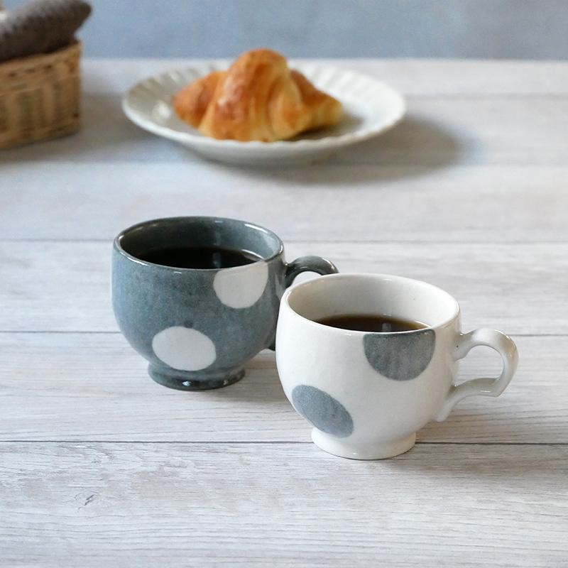 コーヒーカップ 180cc ほっこり水玉 和食器マグカップ 和食器 洋食器 おしゃれ かわいい マグ カップ コップ コーヒーマグ ティーマグ 食器 和カフェ カフェ食器 39 003 Cup East Table 旧テーブルウェアイースト 通販 Yahoo ショッピング