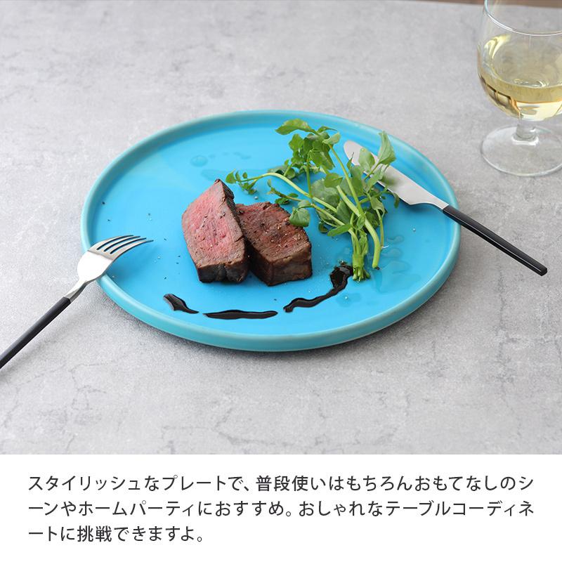 プレート 24.5cm Flatお皿 皿 食器 洋食器 おしゃれ 大皿 ディナープレート ワンプレート 盛り皿 パスタ皿 主菜皿 メインディッシュ サラダ皿 デザート皿 カフェ｜t-east｜08