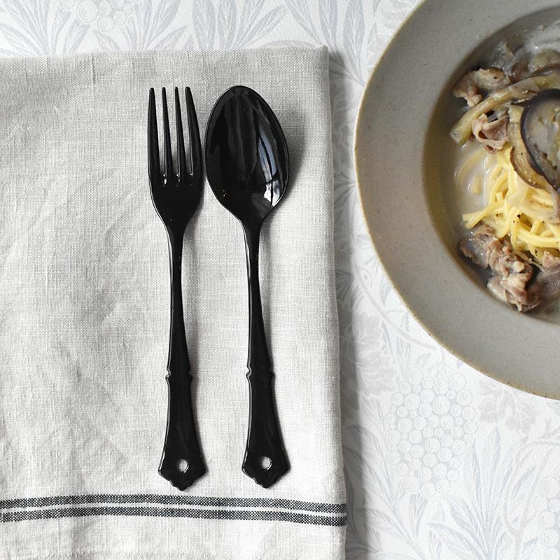 ホーロー デザートカトラリー クラシカル