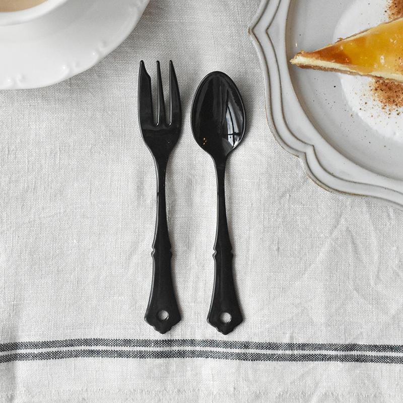 ホーロー カトラリー ティータイム