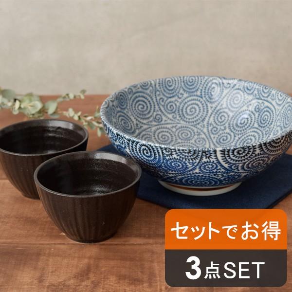 294円 100 安い 和食器 そうめんペアセット 福袋 そうめん鉢 食器セット 麺鉢 そば猪口 素麺 ディナーセット