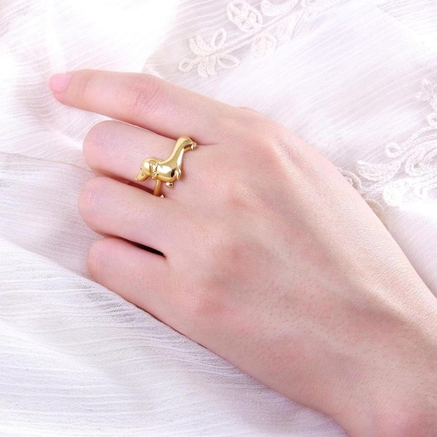 アニマル リング アクセサリ ペット 動物 犬 ドッグ ダックスフンド ダイヤモンド 指輪 天然石 A0273 Tokyo Elegance 東京えれがんす 通販 Yahoo ショッピング