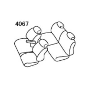 公式サイトセール アルティナ スタンダード シートカバー(グレー)ekワゴン B11W 4067 Artina 車種専用設計 シート