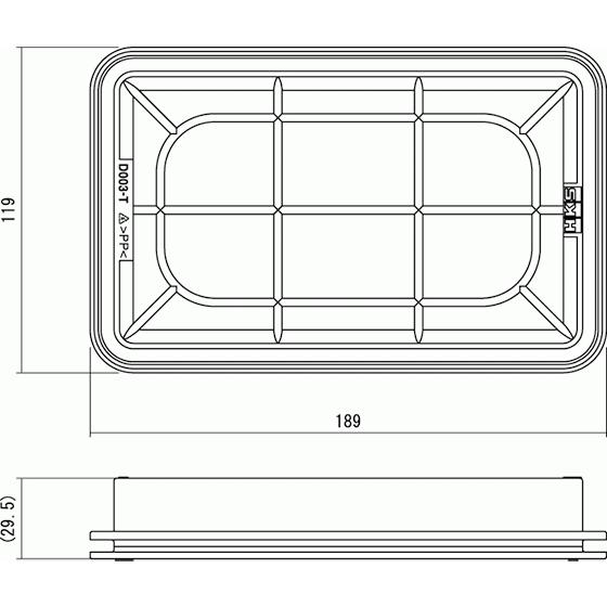 HKS スーパーエアフィルター(70017-AD103)ダイハツ ソニカ L405S｜t-four2010｜02