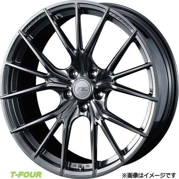 ウェッズ Fゼロ FZ-1 アルミホイール4本 1台分(18×8J 5-114 INSET45)ホンダ シビック FC1/FK7(DIAMOND BLACK)0038969