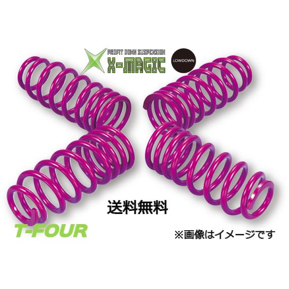 JIC Xマジック ダウンサス 1台分 トヨタ アルファード MNH10W H100700 X-MAGIC スプリング サスペンション