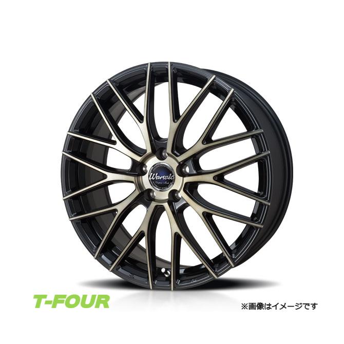 MONZA JAPAN - モンツァジャパン ワーウィック エンプレスメッシュ 1台分(18×8J 5-114 INSET45)トヨタ プリウスα ZVW40 41W(黒いこと読みやすい) 車、バイク、自転車-アルミホイール-自動車