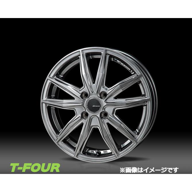 MONZA JAPAN - モンツァジャパン R変わり種 ブロッカー 軽銀銀輪4本 1台分(15×4.5J 4-100 INSET45)ダイハツ ウェイク 天使の都市710S(黒いこと)