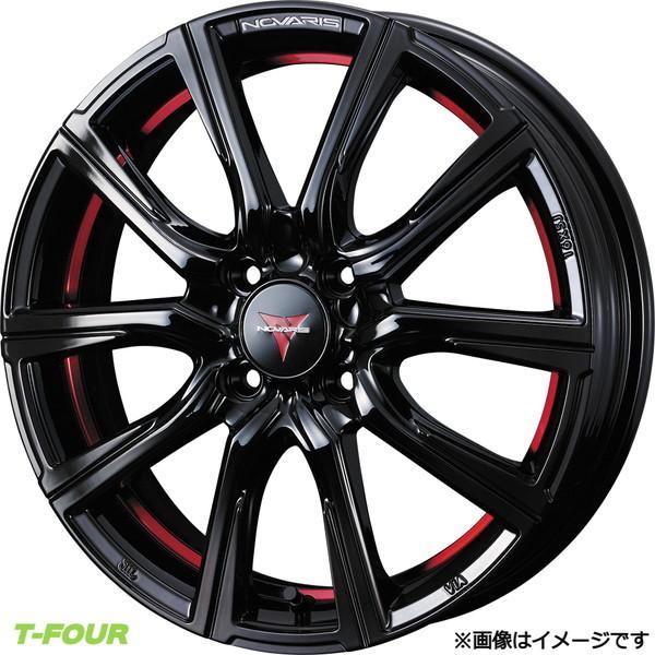 ウェッズ ノヴァリス ローグ CB アルミホイール4本(15×4.5J 4-100 INSET45)トヨタ ピクシススペース L570系 0039487