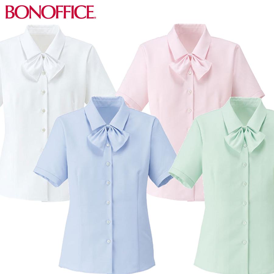 ボンマックス（BONMAX） 半袖ブラウス RB4560 5号〜21号 女性用