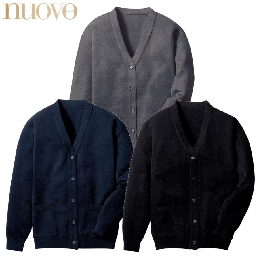 ヌーヴォ FN152 カーディガン 7号〜17号 オフィスウェア 事務服 制服 カーディガン FN152 7号〜17号 女性用 NUOVO ヌーヴォ 3色展開