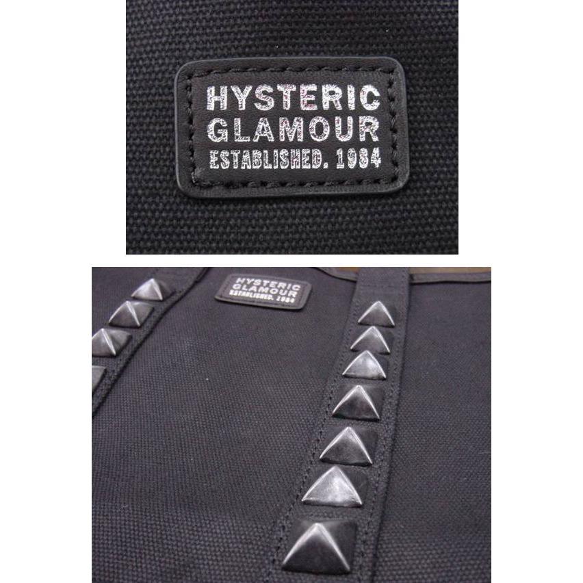 美品HYSTERIC GLAMOUR ヒステリックグラマー ロゴ ボディーバッグ STUDS CANVAS クロスボディーバッグ|HYSTERIC GLAMOUR WOMEN
