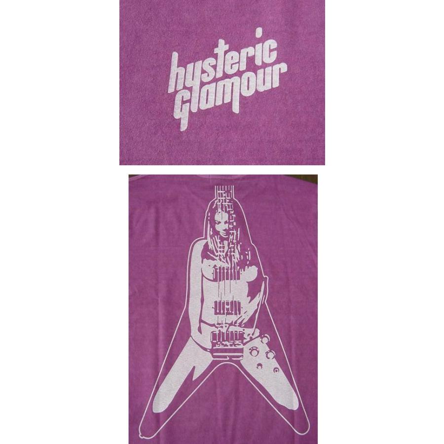 【最高デザイン】ヒステリックグラマー☆フレアパターン ガール スウェット 紫 HYSTERIC GLAMOUR（ヒステリックグラマー）の「BAD AS MAMA