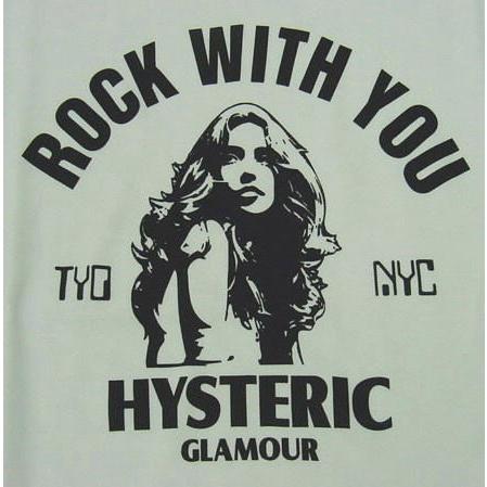 ＨＹＳＴＥＲＩＣ ＧＬＡＭＯＵＲ ヒステリックグラマー ２０２４年・春夏新作 ROCK W YOU Tシャツ ０２２４１ＣＴ２３｜t-gs｜03