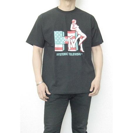 【国内買付】HYSTERIC GLAMOUR HYSTERIC TELEVISION Tシャツ HYSTERIC TELEVISION Tシャツ|HYSTERIC GLAMOUR MEN | HYSTERIC