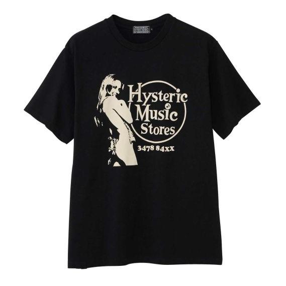 【新品未使用】HYSTERIC GLAMOUR ヒステリックグラマー　Tシャツ黒 HYSTERIC GLAMOUR ヒステリックグラマー Tシャツ 黒 XL 美品