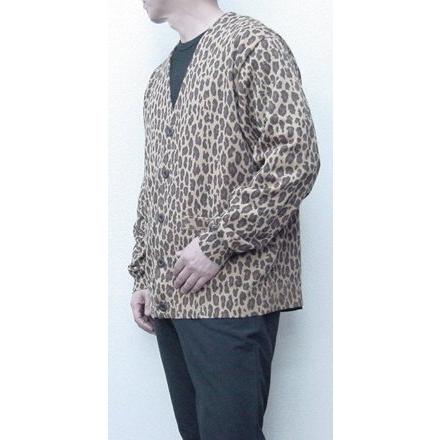 HYSTERIC GLAMOUR レオパード柄カーディガン Lサイズ HYSTERIC GLAMOUR HYSTERIC GLAMOUR