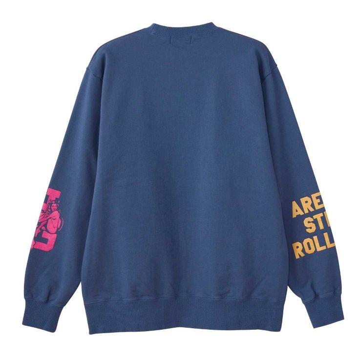 HYSTERIC GLAMOUR グラフィックトレーナー XL ネイビー HYSTERIC GLAMOUR HYSTERIC GLAMOUR