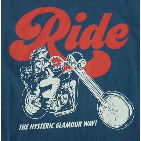 HYSTERIC GLAMOUR バイクグラフィック Tシャツ HYSTERIC GLAMOUR（ヒステリックグラマー） HYSTERIC