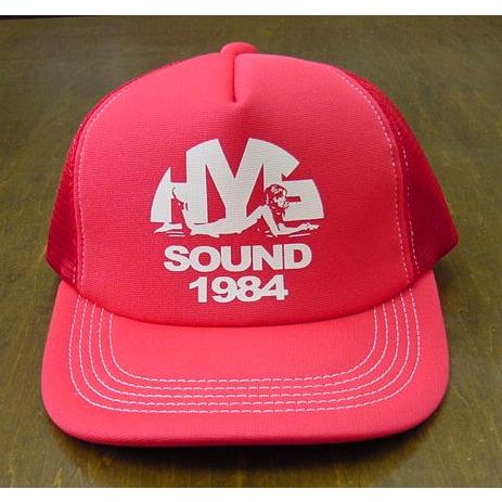HYS SOUND メッシュキャップ赤 HYS SOUND メッシュキャップ赤 - メルカリ