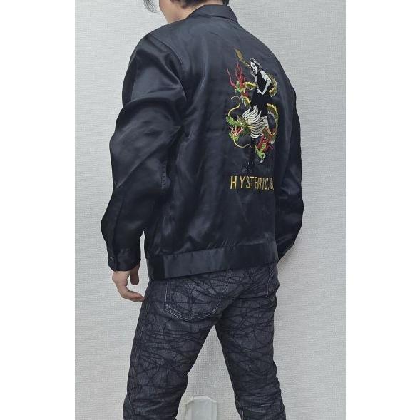 ＨＹＳＴＥＲＩＣ ＧＬＡＭＯＵＲ ヒステリックグラマー  ２０２６年・春夏新作 DRAGON FLAME刺繍 スーベニアシャツジャケット０２２６１ＡH０６の画像