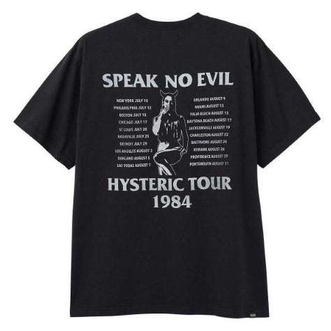 ＨＹＳＴＥＲＩＣ ＧＬＡＭＯＵＲ ヒステリックグラマー  ２０２６年・春夏新作 HG/HG TOUR 1984 Tシャツ ０２２６１ＣＴ４３