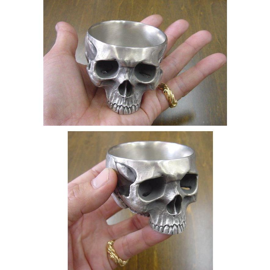 HYSTERIC GLAMOUR（ヒステリックグラマー） 髑髏ぐい呑み Skull-shot