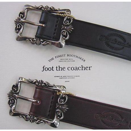 foot the coacher（フットザコーチャー） シングルベルト