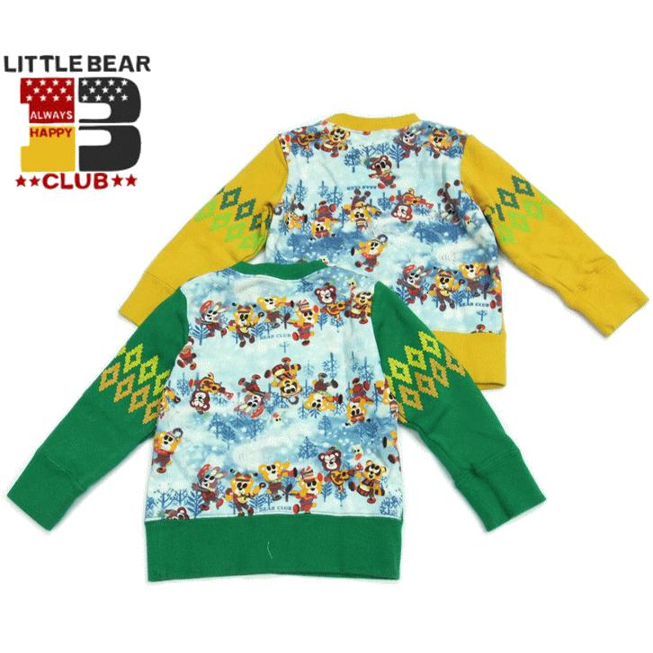 【ベビー秋冬】【LITTLE BEAR CLUB】リトルベアークラブ 長袖トレーナー【90/95】｜t-happyland｜03