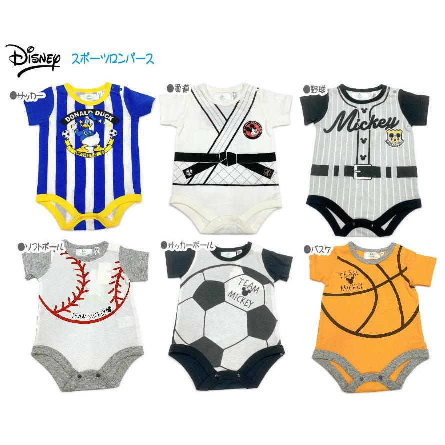 21春夏 ディズニー ミッキースポーツなりきり肩開き半袖ロンパース 野球 柔道 サッカー バスケ 70cm 80cm オールインワン コスチューム コスプレ 衣装 子 Mmsrompers ハッピーランド Yahoo店 通販 Yahoo ショッピング