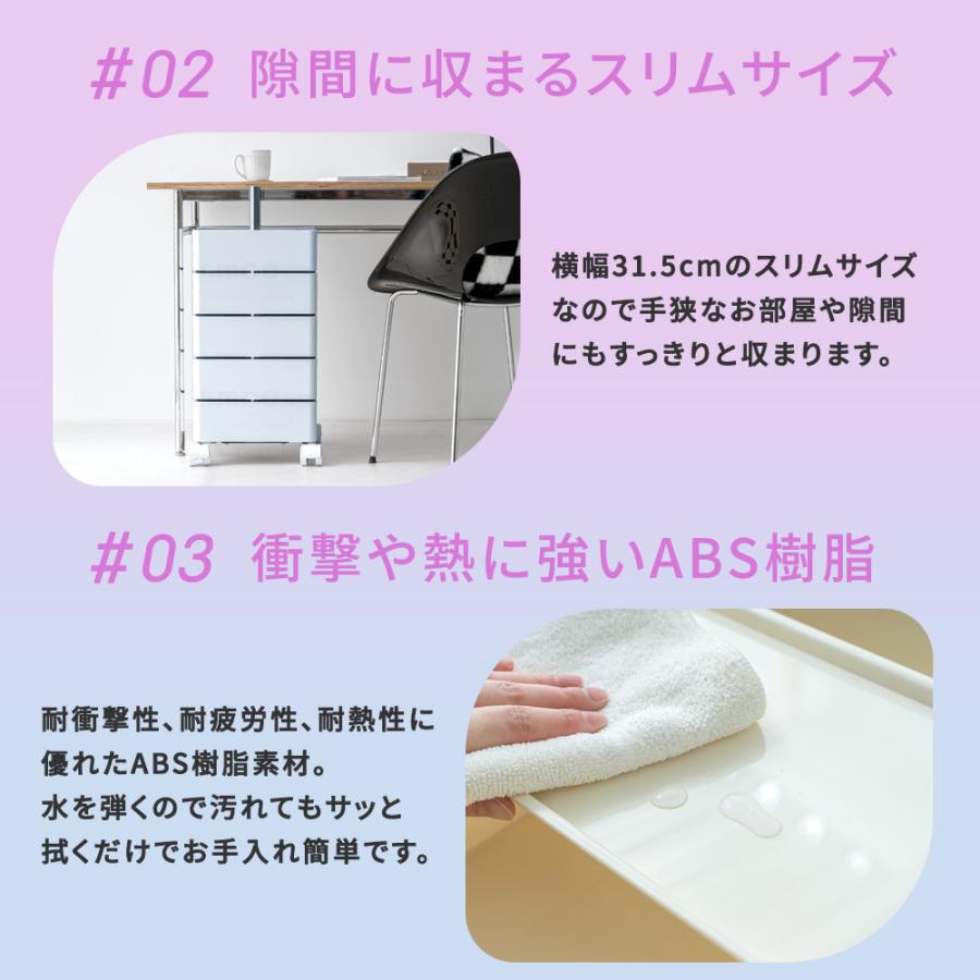 smoo 10/15 10%OFF商品多数[5段]ワゴン キャスター付き ファイルワゴン