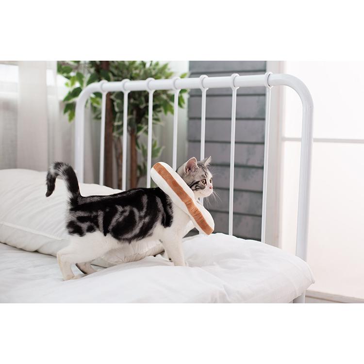 エリザベスカラー 猫 犬 傷舐め防止 食パン型 トースト 傷口保護 手術