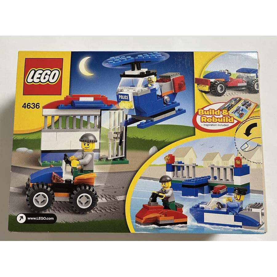 箱イタミ/新品】 LEGO レゴ CITY シティ 4636 ポリスカーとろうや 