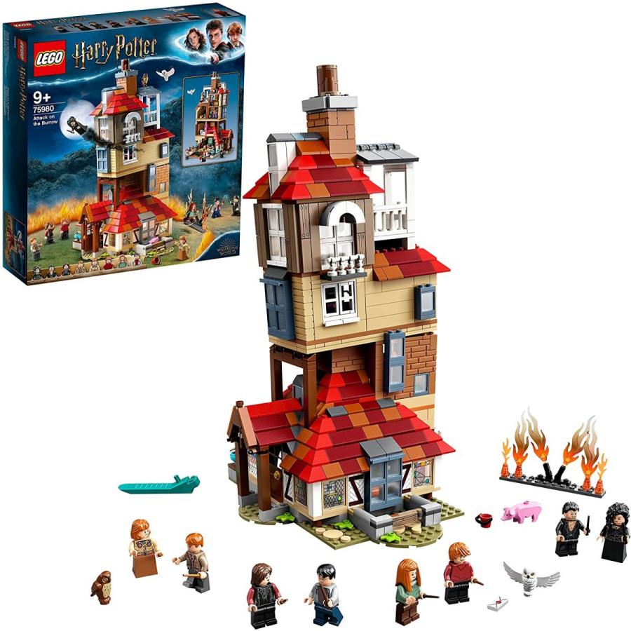 正規品】 LEGO レゴ ハリーポッター 75980 隠れ穴の襲撃 5702016685527 