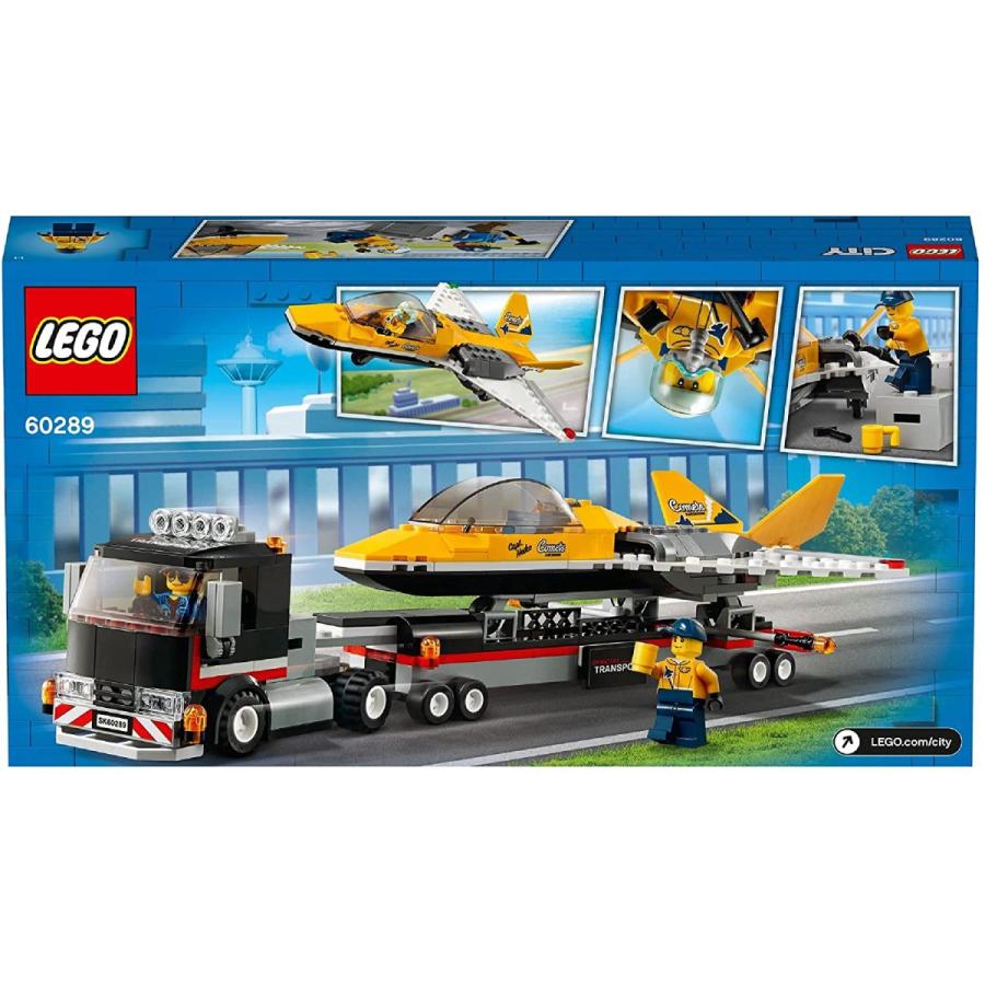 LEGO レゴ CITY シティ 60289 航空ショーのジェット輸送車　5702016889741｜t-jnky｜06