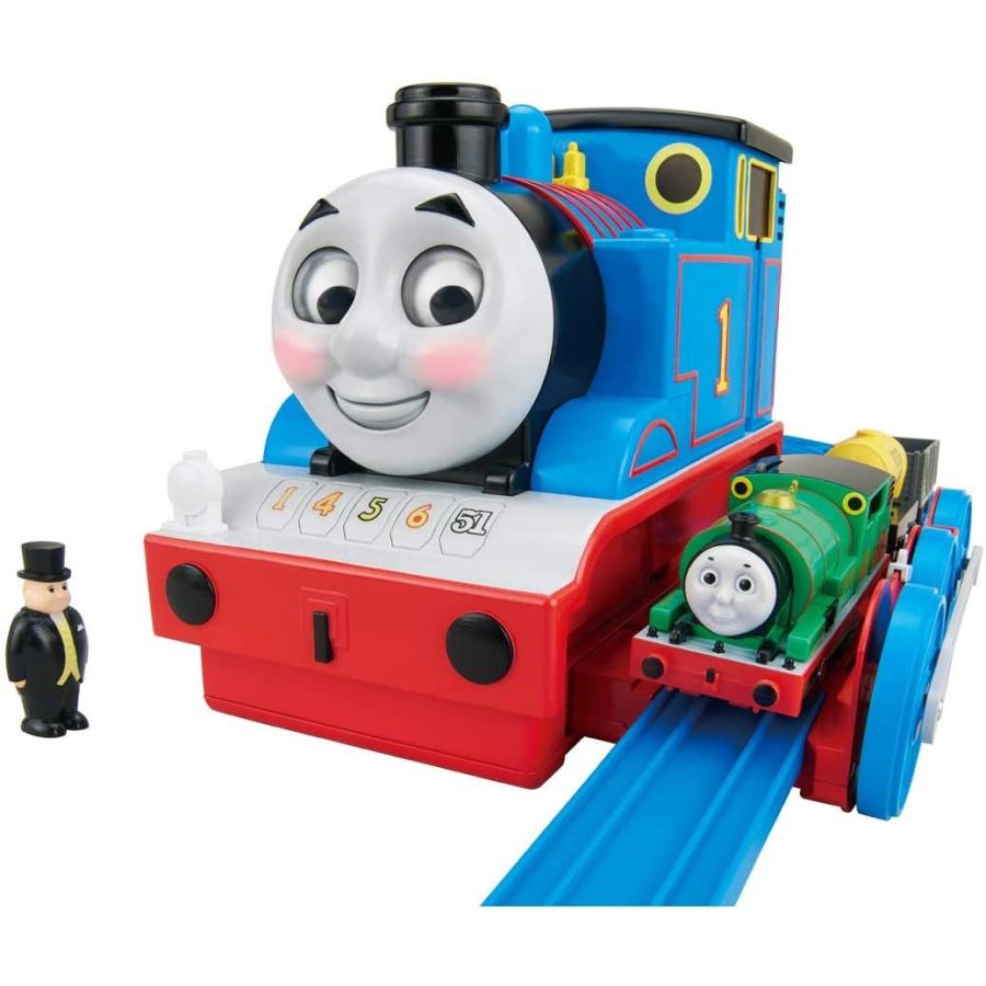 本物 プラレール きかんしゃトーマス かおがうごくよ なかまとおしゃべり ビッグトーマス Materialworldblog Com