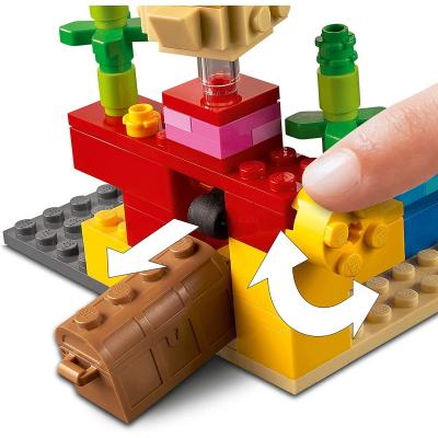 【SALE】【正規品】 LEGO レゴ  マインクラフト 21164 サンゴ礁　5702016913569｜t-jnky｜04