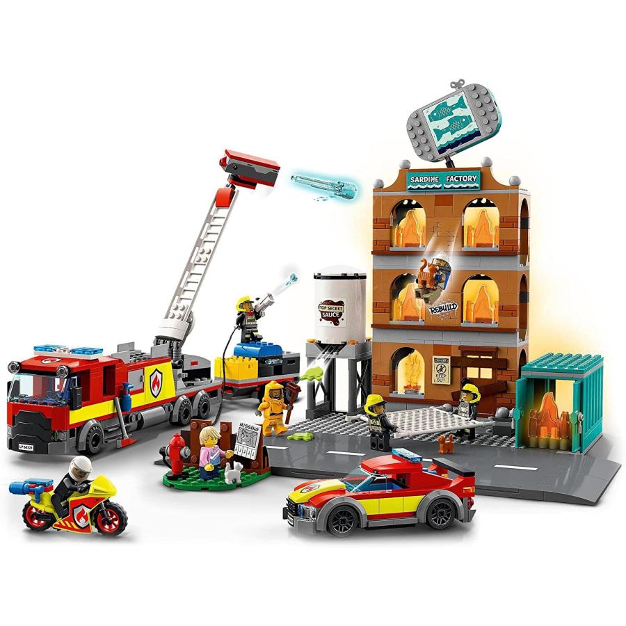 SALE】 LEGO レゴ CITY シティ 60321 消防訓練 5702017161525