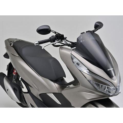 ごん DAYTONA (デイトナ) パラレルミラー オーバル 左用 ブラストブラック