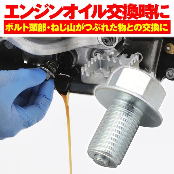 DAYTONA（デイトナ） リプレイス ドレンボルト マグネット付き M10×16