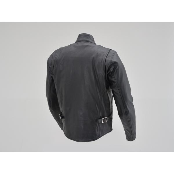 DAYTONA (デイトナ) DL-001 シングルライダースジャケット ブラック L