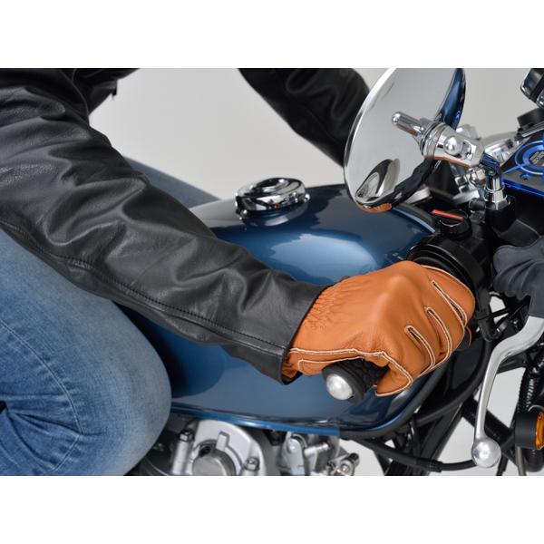 DAYTONA (デイトナ) DL-001 シングルライダースジャケット ブラック L