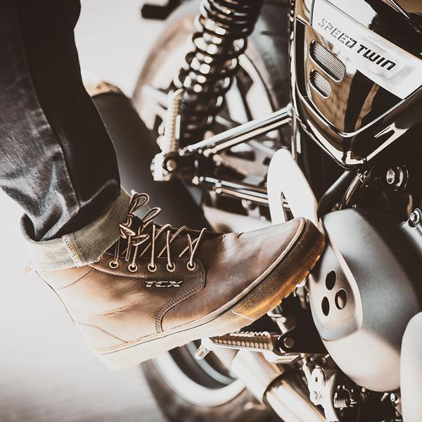 DAYTONA（デイトナ） TCX ライディング ブーツ 25.0cm ブラウン 7307W