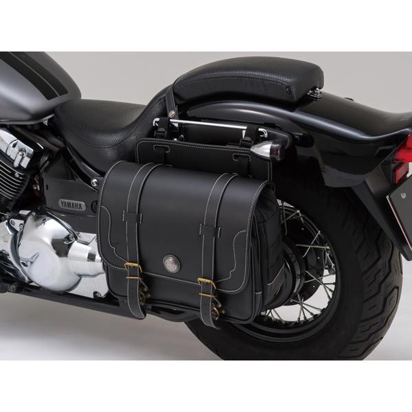 DAYTONA (デイトナ) サドルバッグハンガー(左右共通)クローム DS400