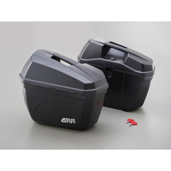 DAYTONA (デイトナ) GIVI E22ND 無塗装ブラック 左右1セット  90668