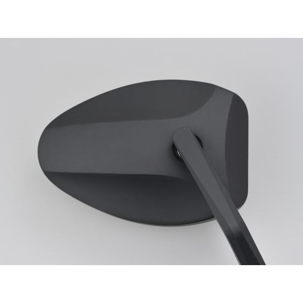 ハイサイダー フェッララ2 ブラック バーエンドミラー デイトナ DAYTONA（バイク用品） DAYTONA (デイトナ) HIGHSIDER バーエンド