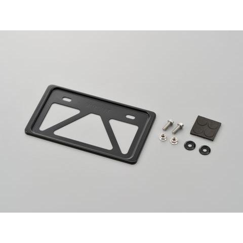 モカシリーズ　　10個セット　　　(S) DAYTONA（デイトナ） 軽量ナンバープレートホルダー ブラック Sサイズ