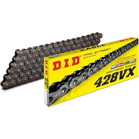 DIDチェーン 428VX 130L スチール FB(軽圧入クリップタイプ) 355308 