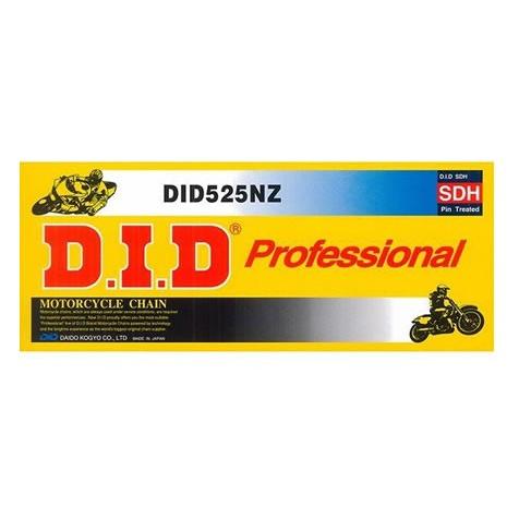 2個セット DIDチェーン 525NZ 100L スチール ZB(カシメタイプ) 170611 : 2輪・4輪